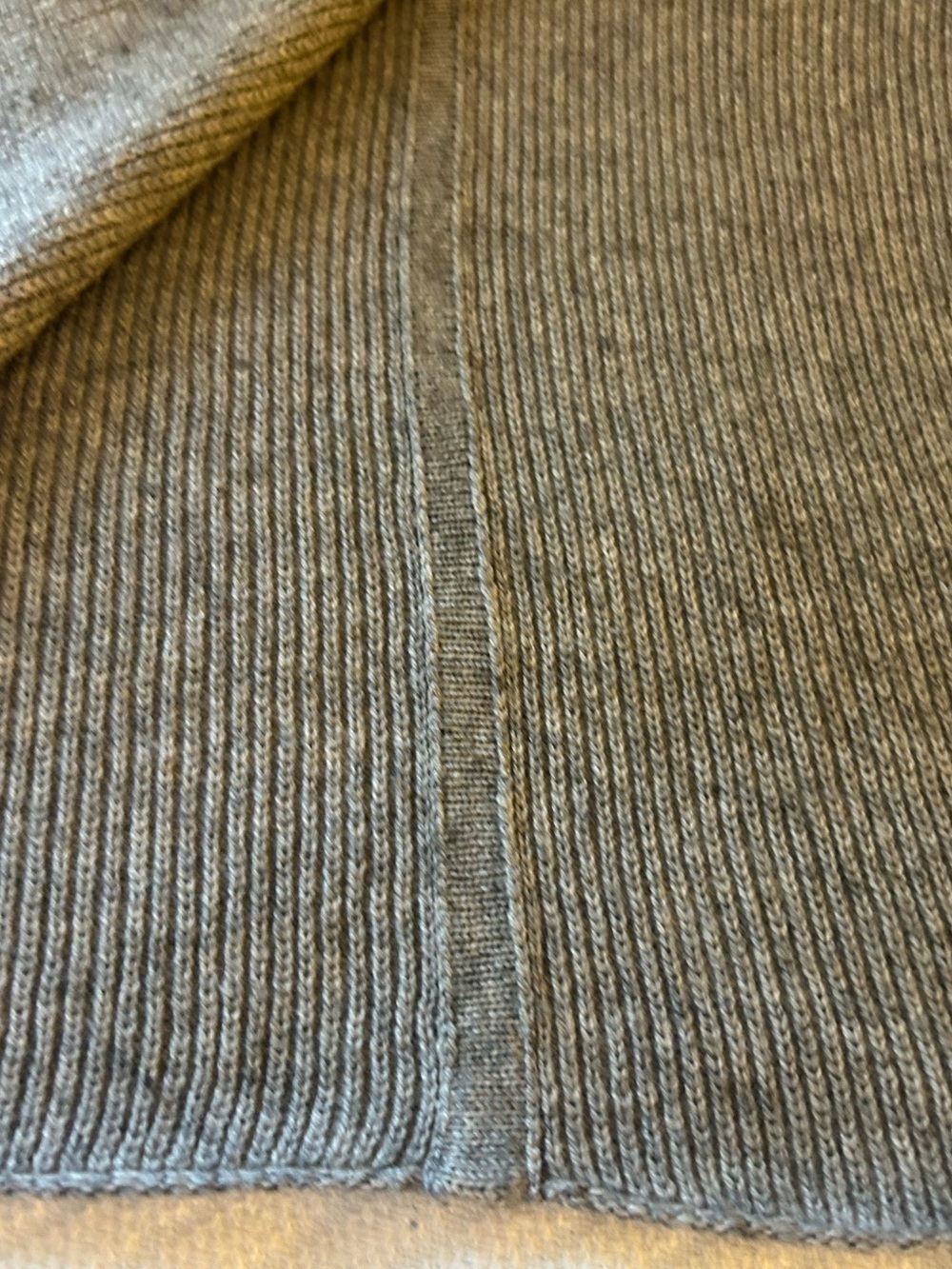 REPEAT Silver Edition Wool Cashmere Blend Wrap Cardigan Draped Cowl Neck - Picture 13 of 15